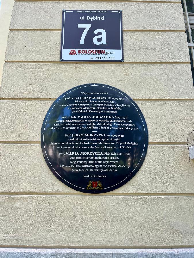 Urocze Mieszkanie W Gdansku Buitenkant foto